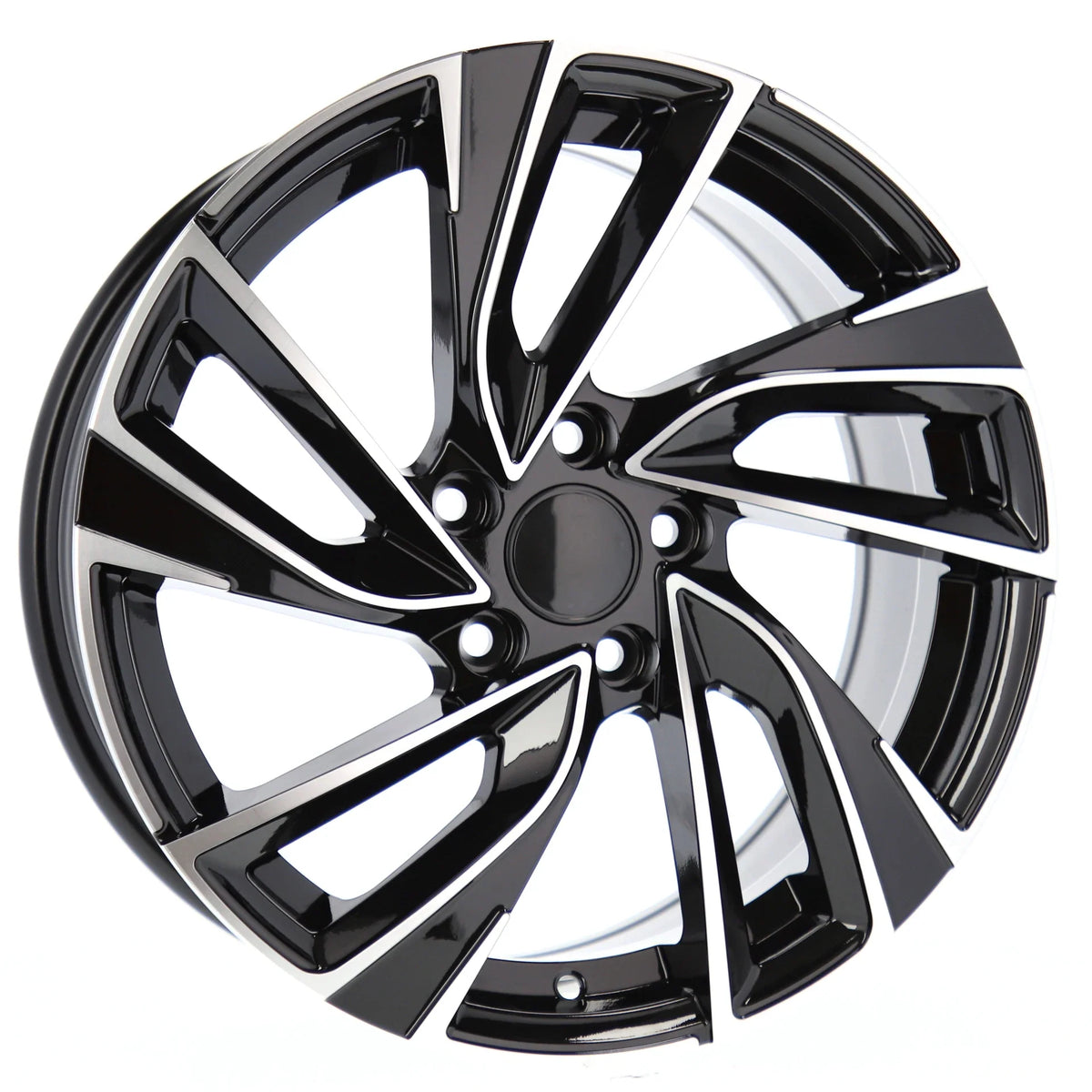Alu kola pro Volkswagen B5772 8x19 5x112 ET45 57.1 Black Polished | Wheelsup.cz