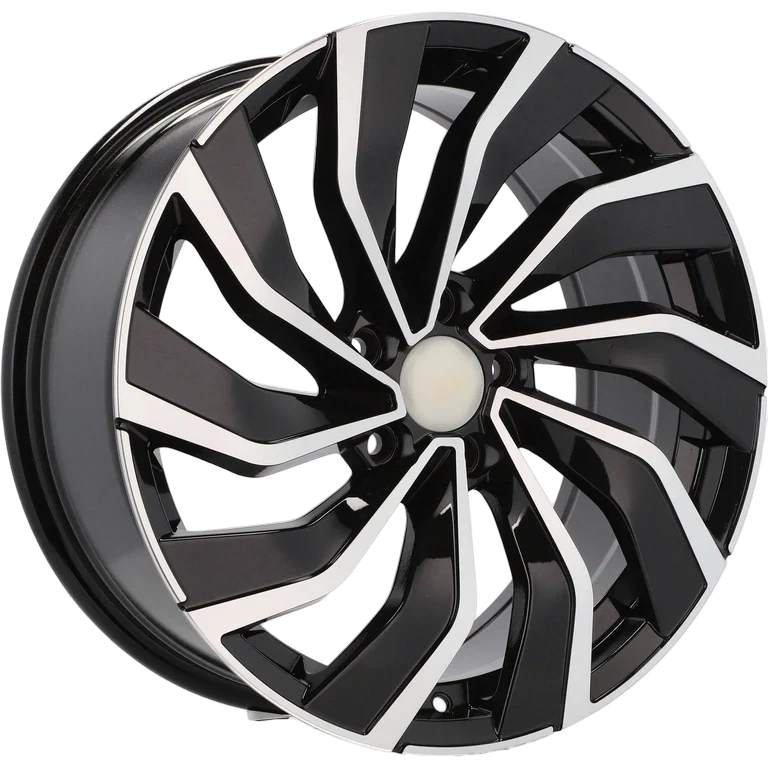 Alu kola pro Volkswagen B5780 7.5x17 5x100 ET45 57.1 Black Polished | Wheelsup.cz