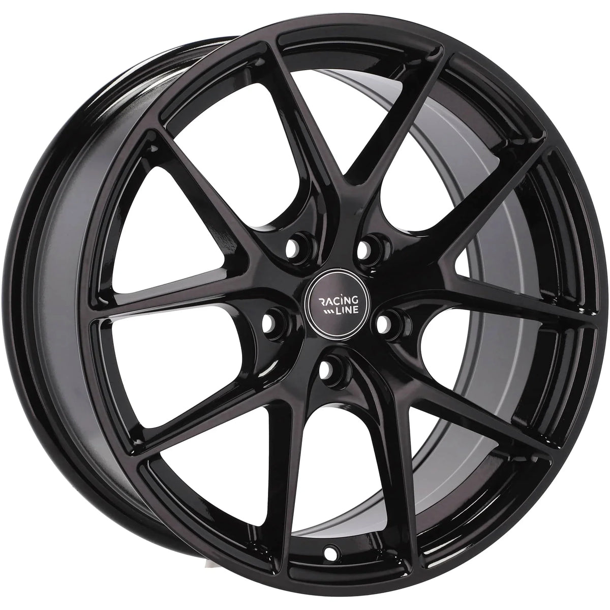 Alu kola Racing Line B5796 7.5x17 5x108 ET40 67.1 Black | Wheelsup.cz