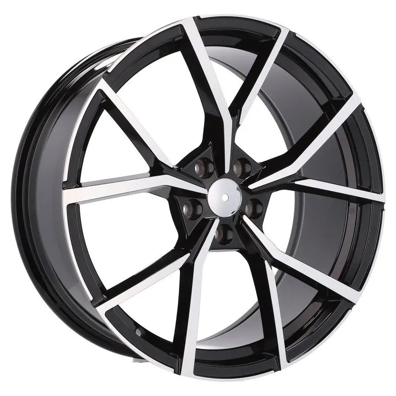 Alu kola pro Volkswagen B5801 7x17 5x112 ET45 57.1 Black Polished | Wheelsup.cz