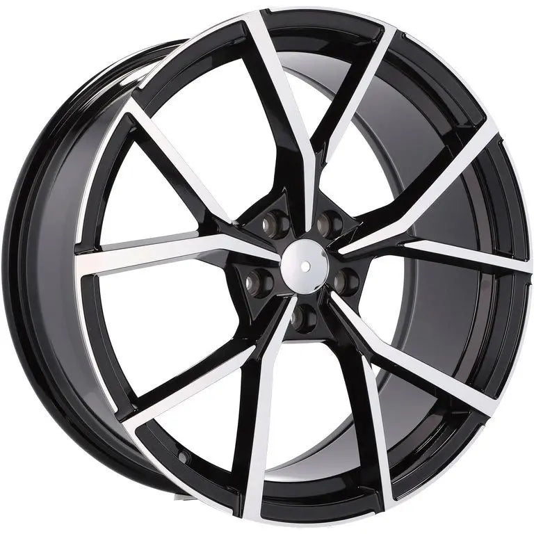 Alu kola pro Volkswagen B5801 7x17 5x112 ET45 57.1 Black Polished | Wheelsup.cz