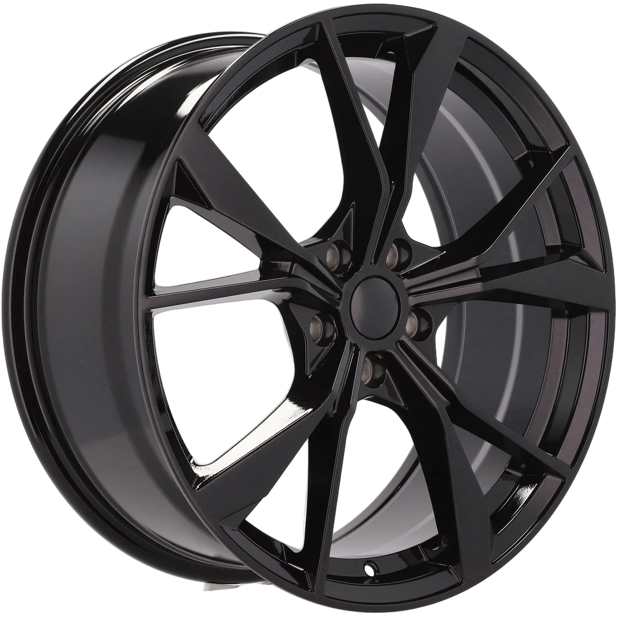 Alu kola pro Volkswagen B5808 7.5x18 5x112 ET45 57.1 Black | Wheelsup.cz