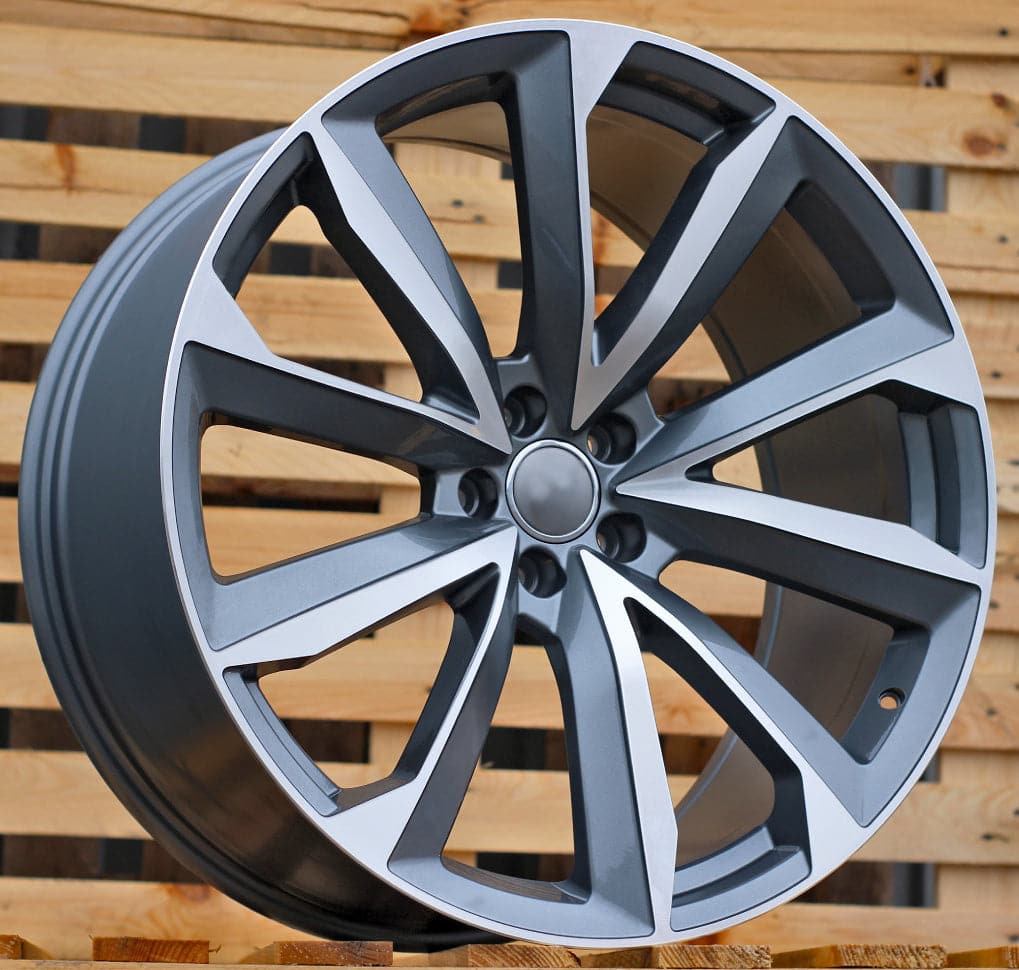 Racing Line B5815 10x22 5x112 ET26 szürke, Audi