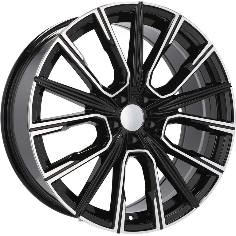 Alu kola pro BMW B5836 10x20 5x120 ET41 74.1 Black Polished | Wheelsup.cz