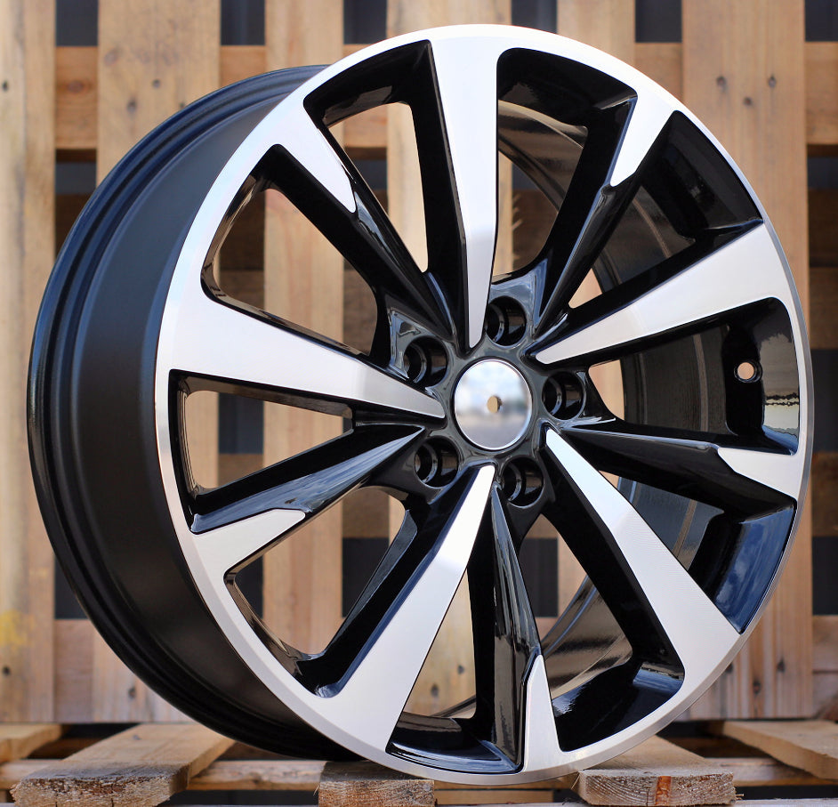 Racing Line B5869 7,5x18 5x112 ET46 schwarz, Seat