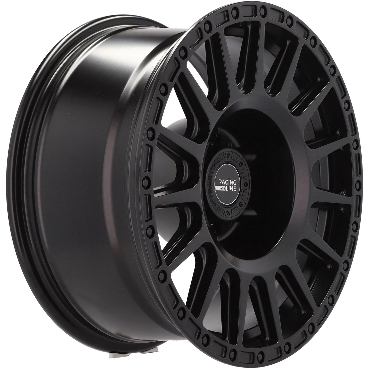 Alu kola pro Offroad B5877 8x17 6x139.7 ET-15 110.1 Black Half Matt | Wheelsup.cz