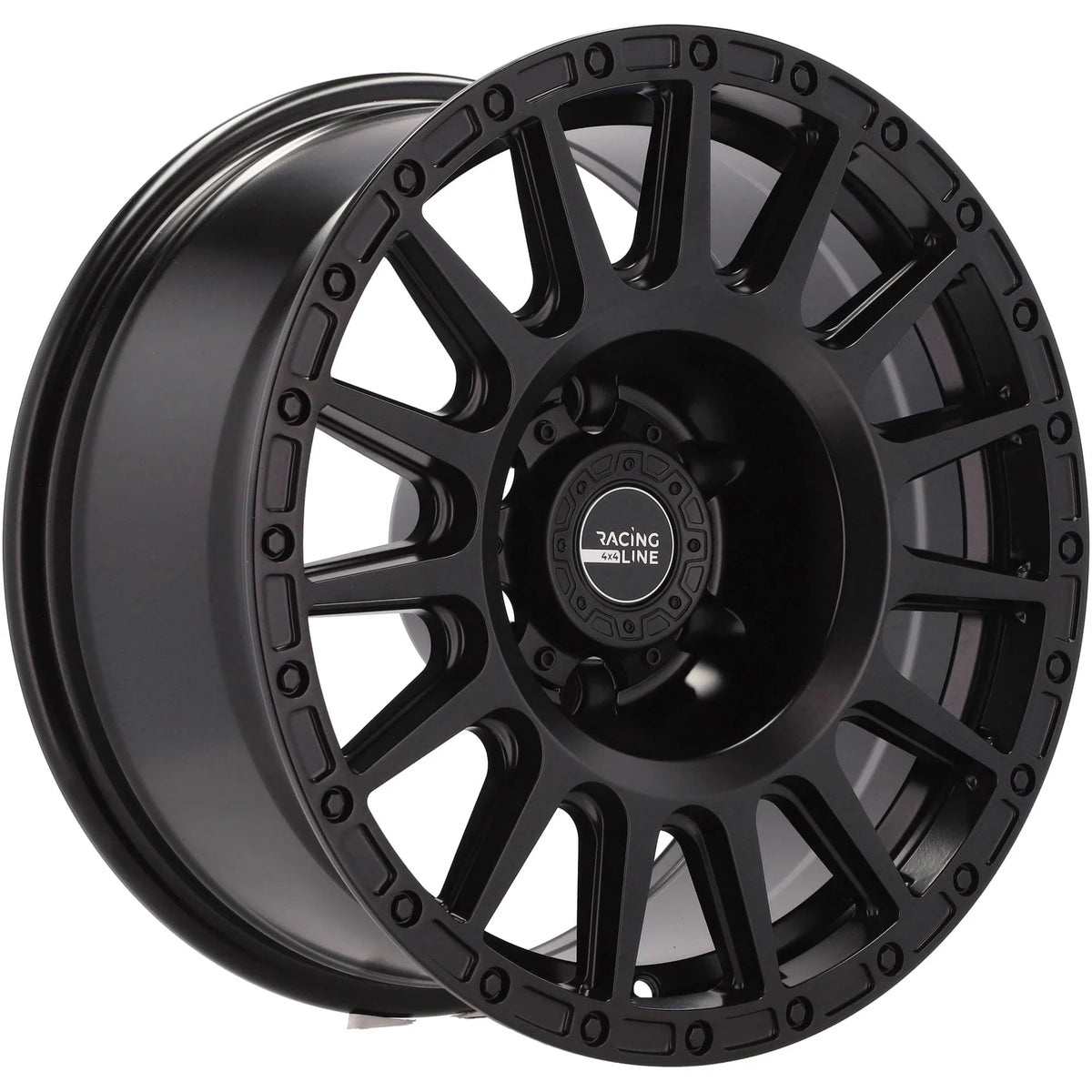 Alu kola pro Offroad B5877 8x17 6x139.7 ET-15 110.1 Black Half Matt | Wheelsup.cz