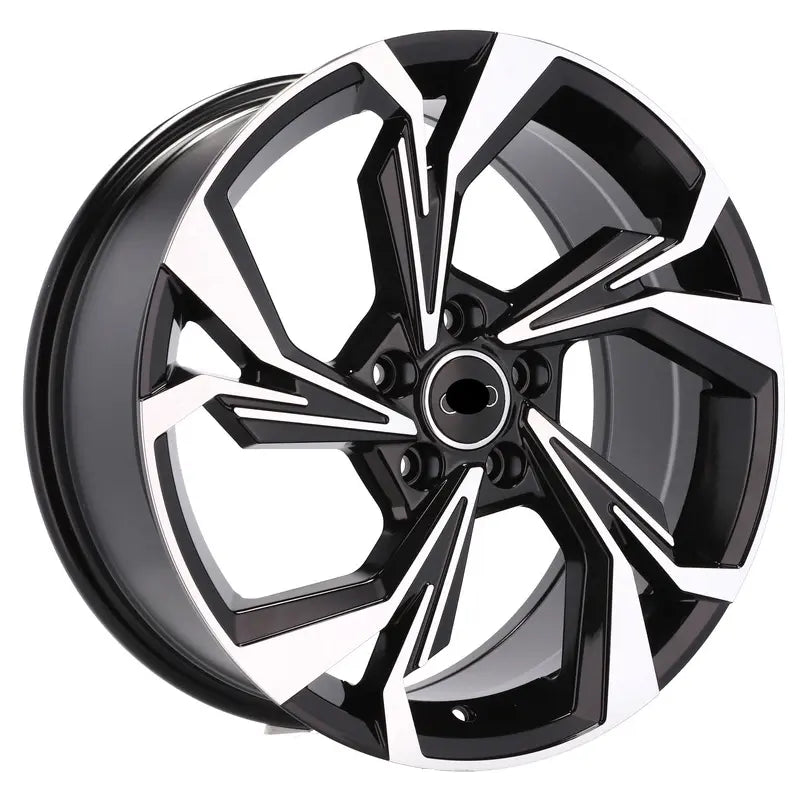 Alu kola pro Audi B5893 8x19 5x112 ET35 66.6 Black Polished | Wheelsup.cz