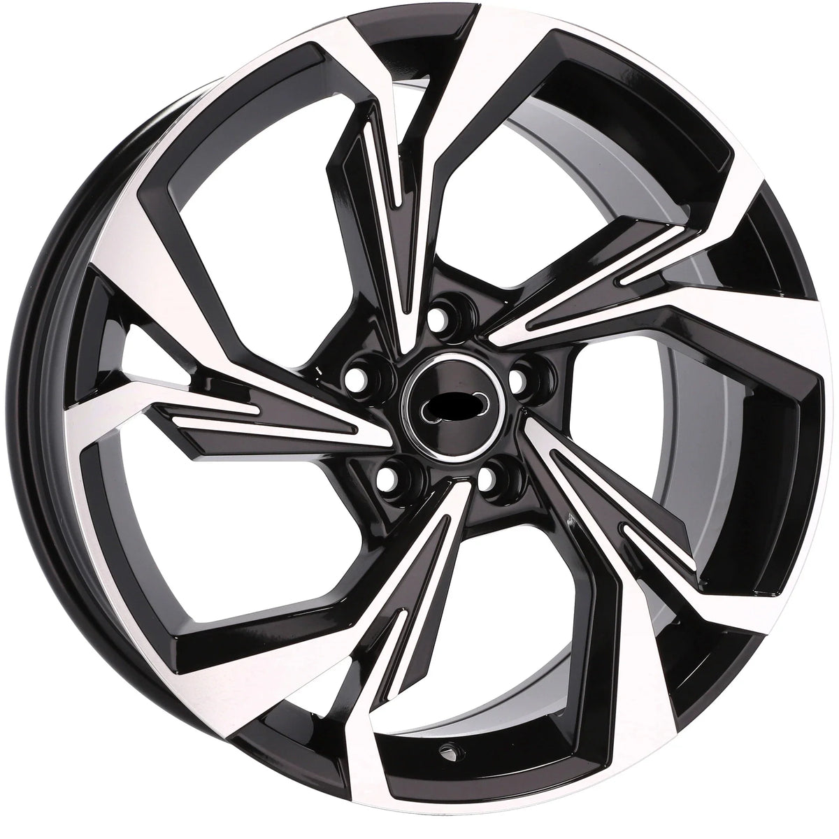 Alu kola pro Audi B5893 8x18 5x112 ET40 66.6 Black Polished | Wheelsup.cz