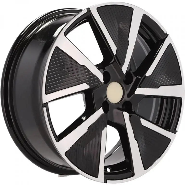 Alu kola pro Peugeot B5906F 6.5x16 4x108 ET32 65.1 Black Polished | Wheelsup.cz