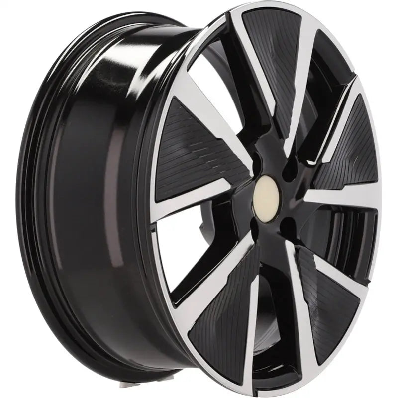 Alu kola pro Peugeot B5906F 6.5x16 4x108 ET32 65.1 Black Polished | Wheelsup.cz