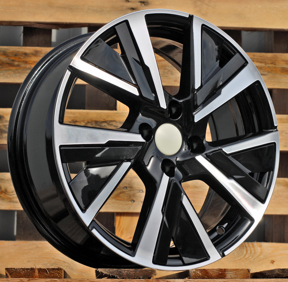 Racing Line B5906 7x17 4x108 ET32 schwarz, Peugeot