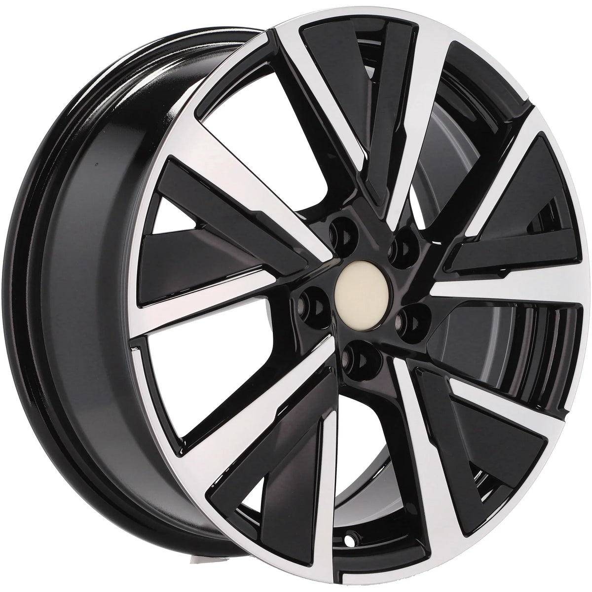 Alu kola pro Peugeot B5906 7x17 4x108 ET32 65.1 Black Polished | Wheelsup.cz