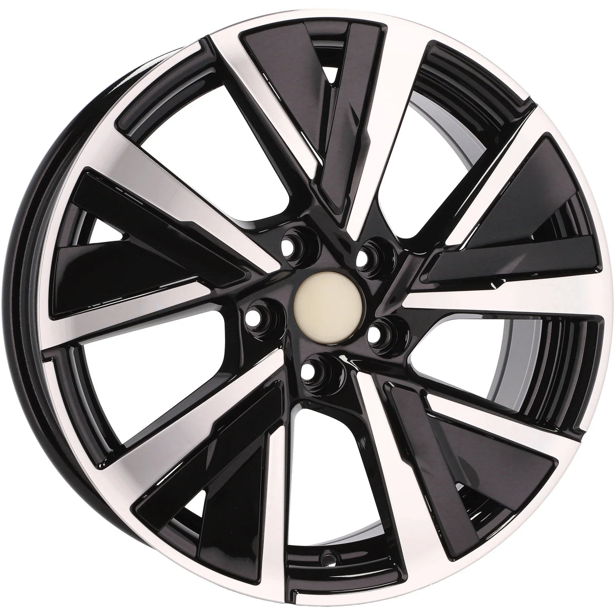 Alu kola pro Peugeot B5906 7x17 5x108 ET44 65.1 Black Polished | Wheelsup.cz