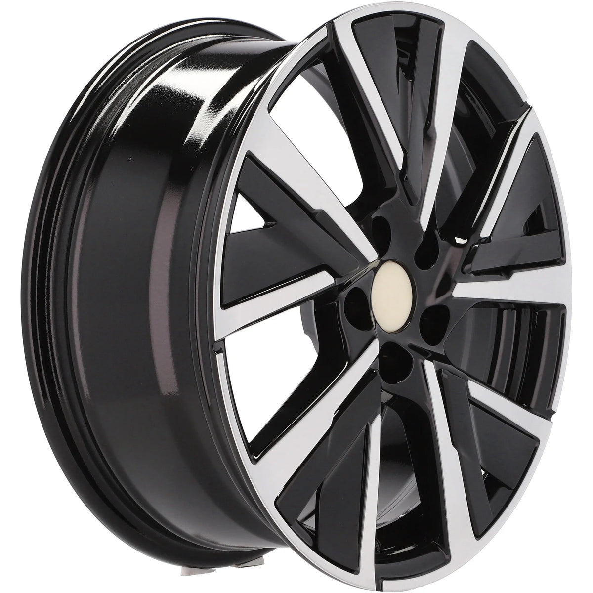 Alu kola pro Peugeot B5906 7x17 4x108 ET32 65.1 Black Polished | Wheelsup.cz
