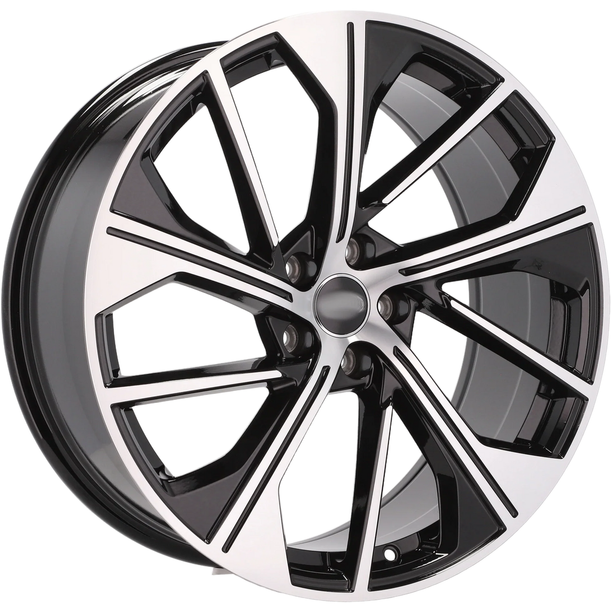 Alu kola pro Audi B5907 8.5x20 5x112 ET34 66.6 Black Polished | Wheelsup.cz