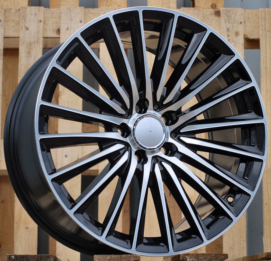 Racing Line B5909 8x19 5x112 ET45 schwarz, Mercedes