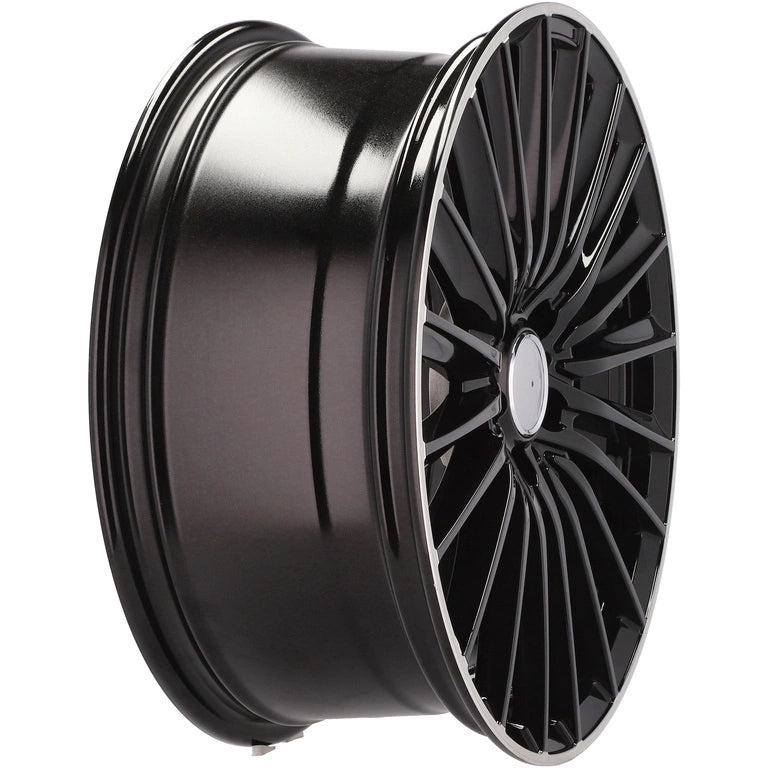 Alu kola pro Mercedes B5909 8x19 5x112 ET43 66.6 Black & Polished Lip | Wheelsup.cz