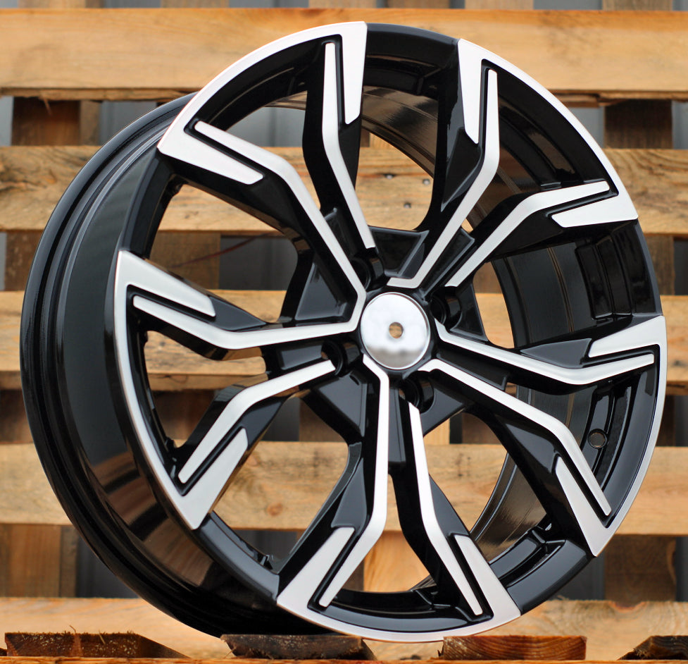 Racing Line B5920 7x17 4x100 ET37 schwarz, Renault