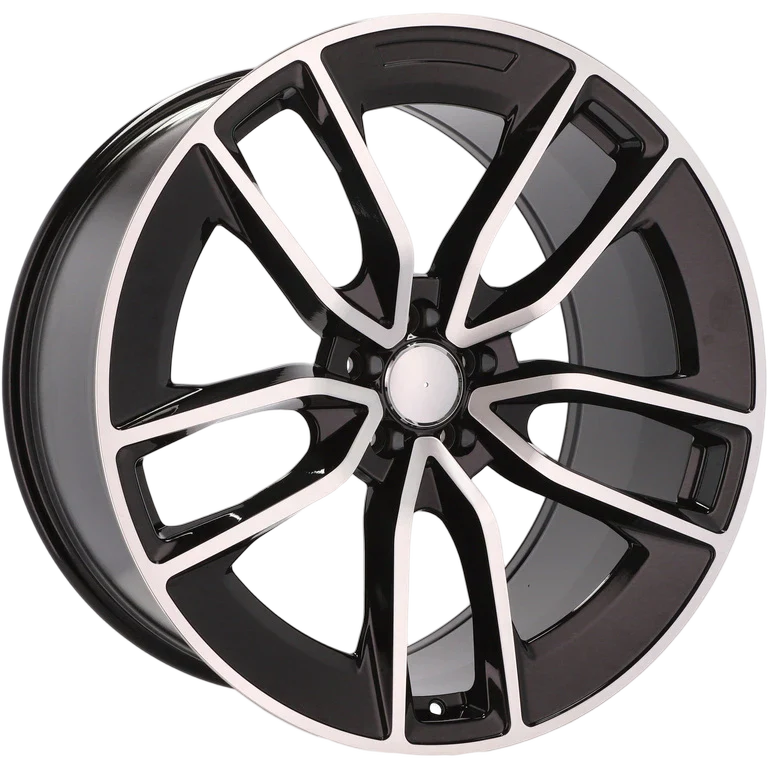 Alu kola pro Mercedes B5949 11x22 5x112 ET50 66.6 Black Polished | Wheelsup.cz