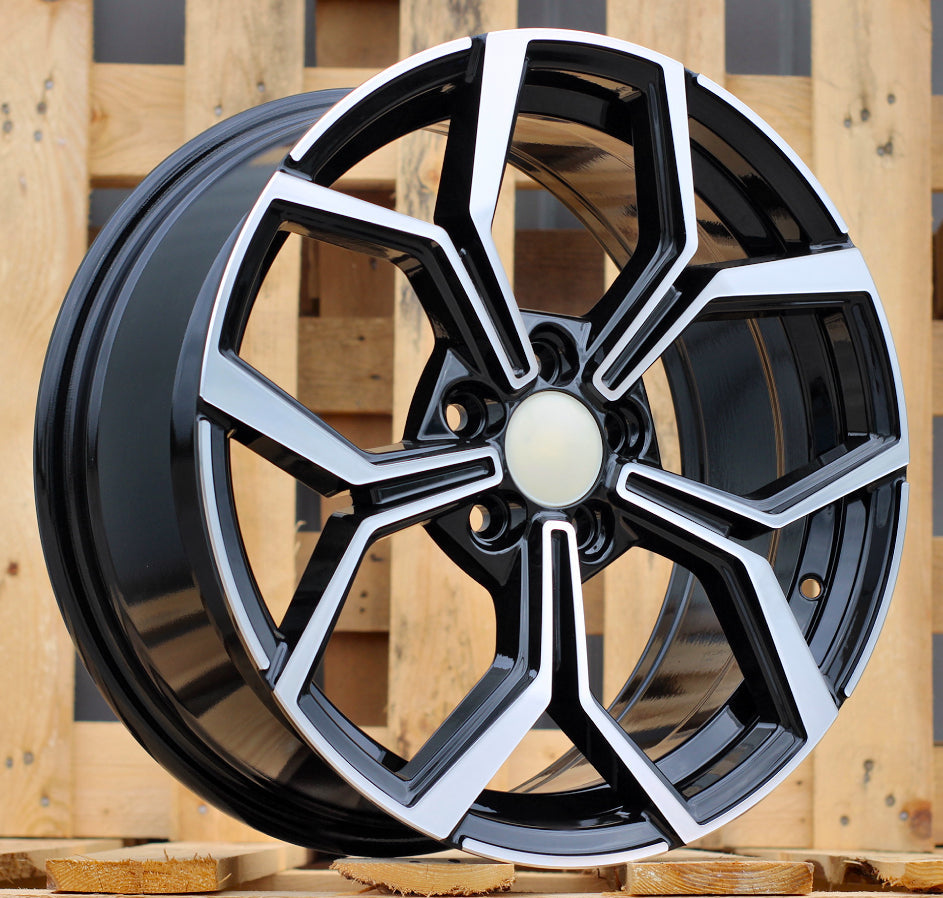 Racing Line B5952 7.5x17 5x100 ET45 černá, Volkswagen
