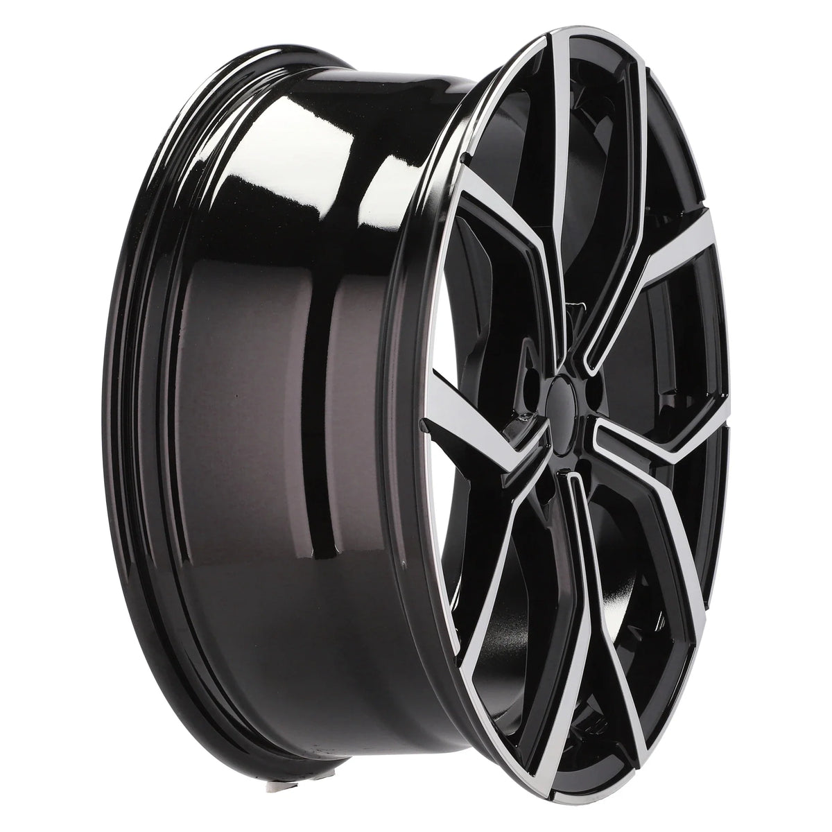 Alu kola pro Volkswagen B5952 7.5x17 5x100 ET45 57.1 Black Polished | Wheelsup.cz