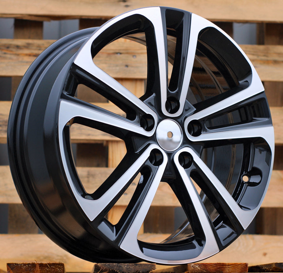 Racing Line B5959 7x17 5x108 ET50 schwarz, Citroen