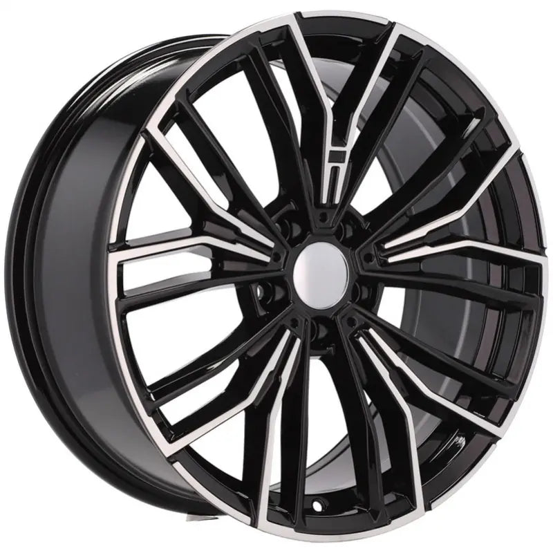 Alu kola pro BMW B5964 8.5x20 5x112 ET25 66.6 Black Polished | Wheelsup.cz