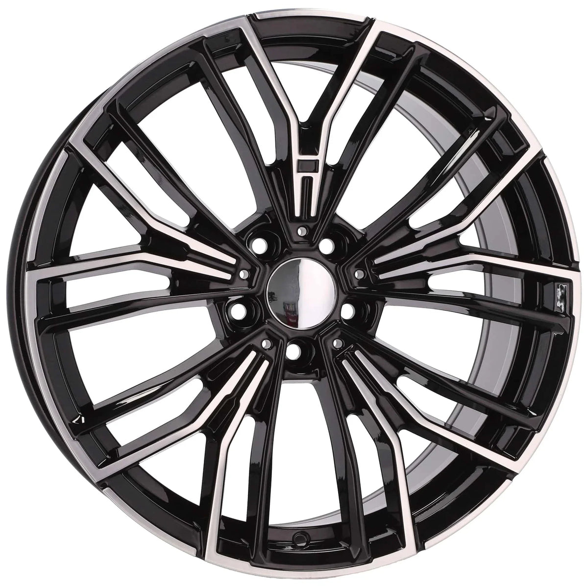 Alu kola pro BMW B5964 9x20 5x112 ET44 66.6 Black Polished | Wheelsup.cz