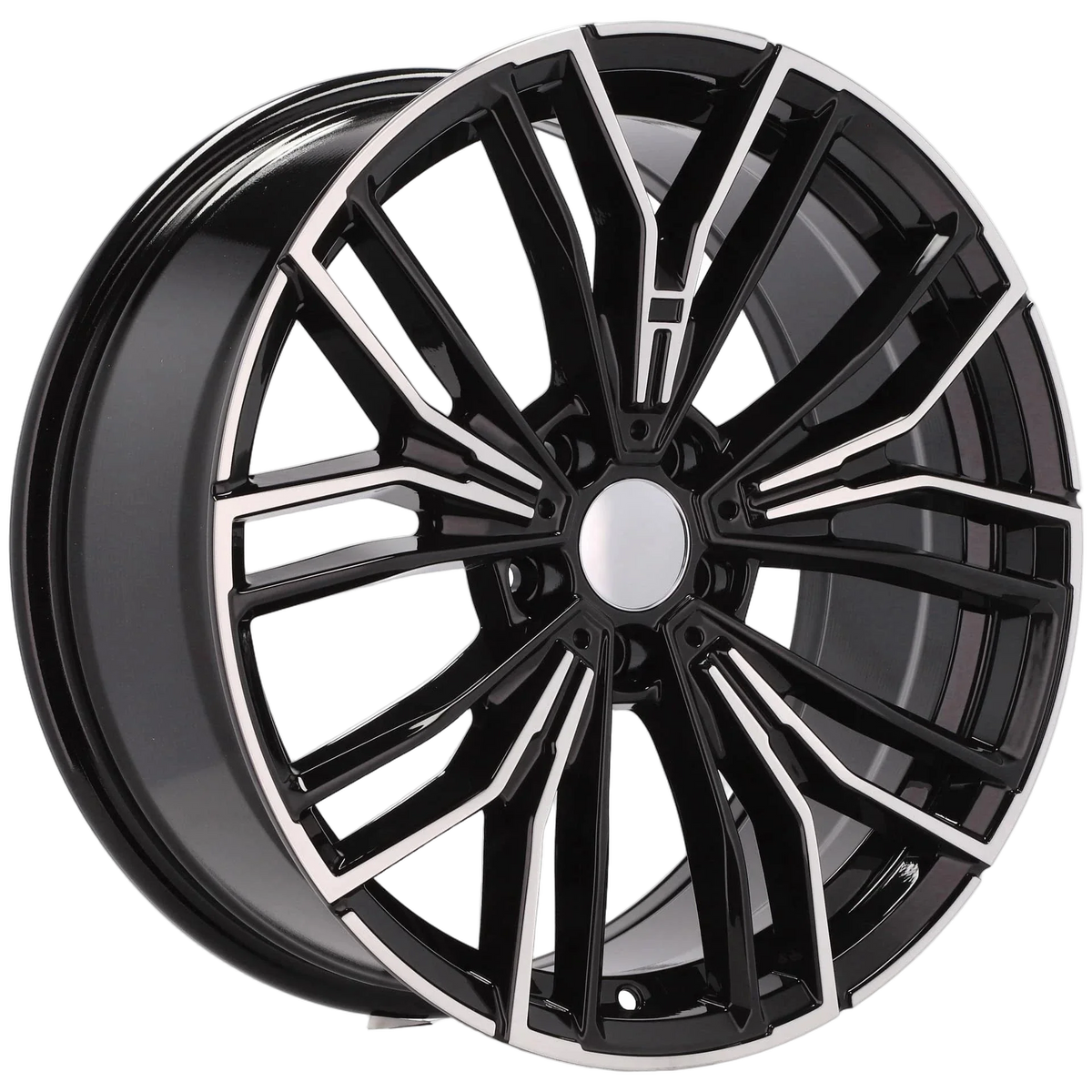 Alu kola pro BMW B5964 8x19 5x112 ET30 66.6 Black Polished | Wheelsup.cz
