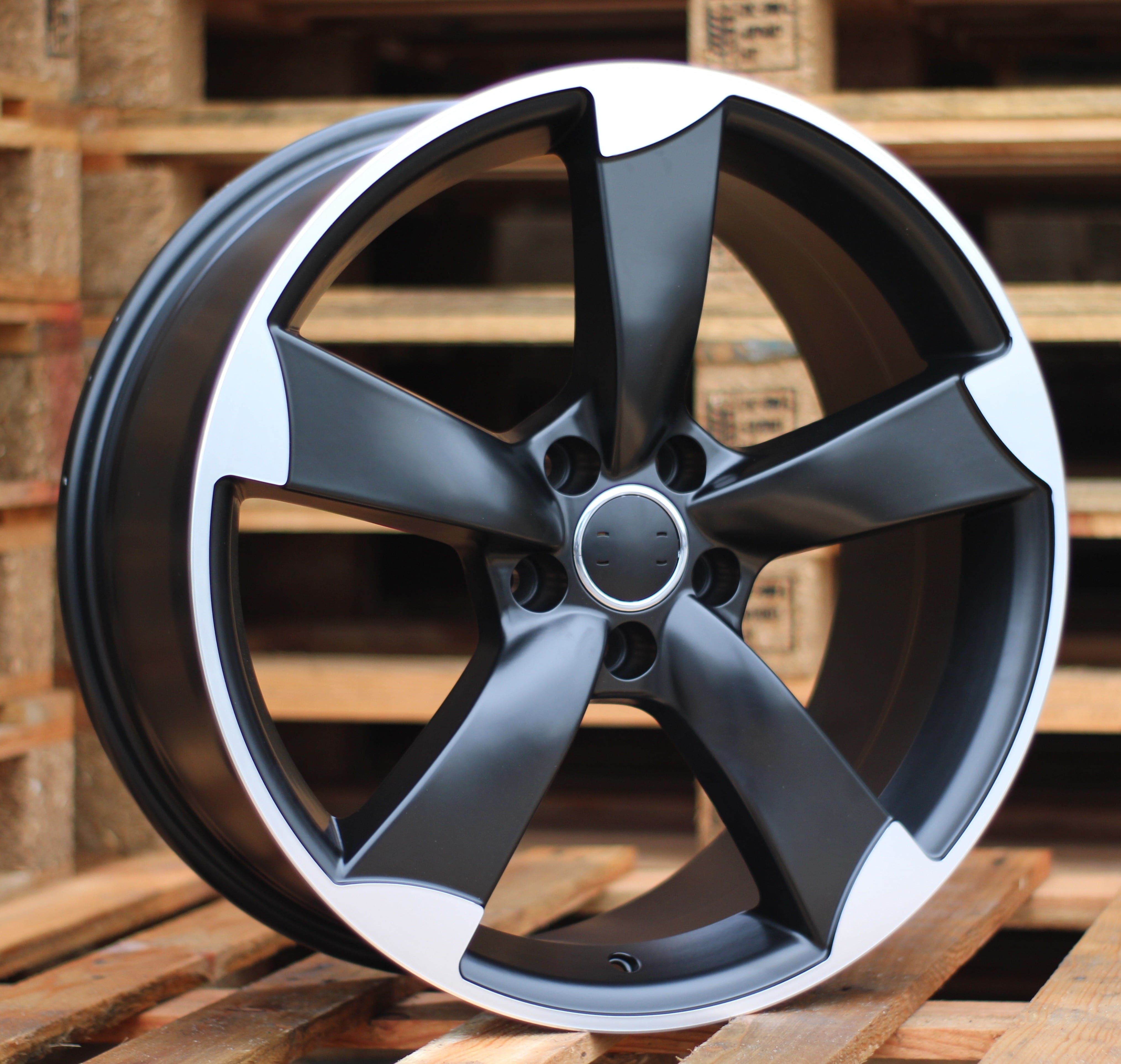 Racing Line BK217 8.5x18 5x112 ET35 schwarz, Audi