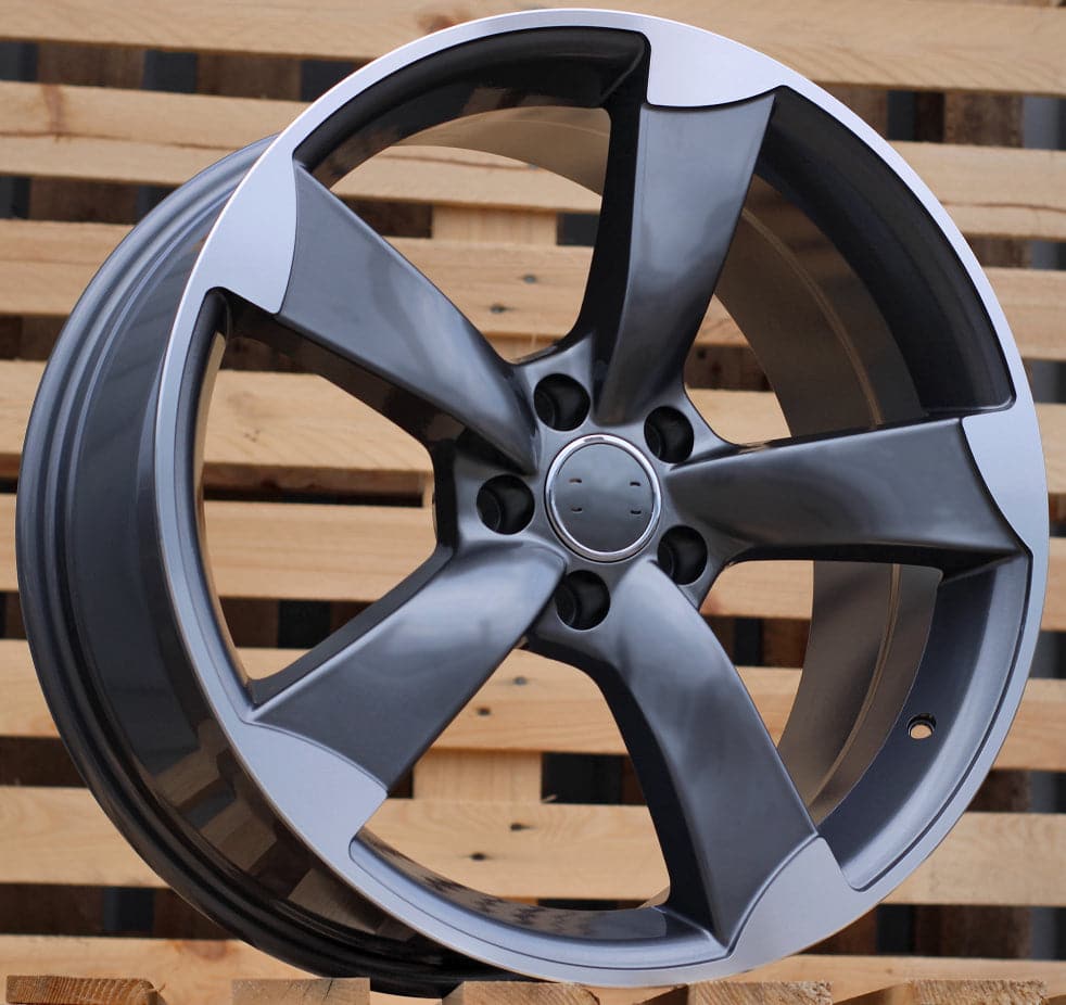 Racing Line BK217 9x20 5x112 ET30 schwarz, Audi