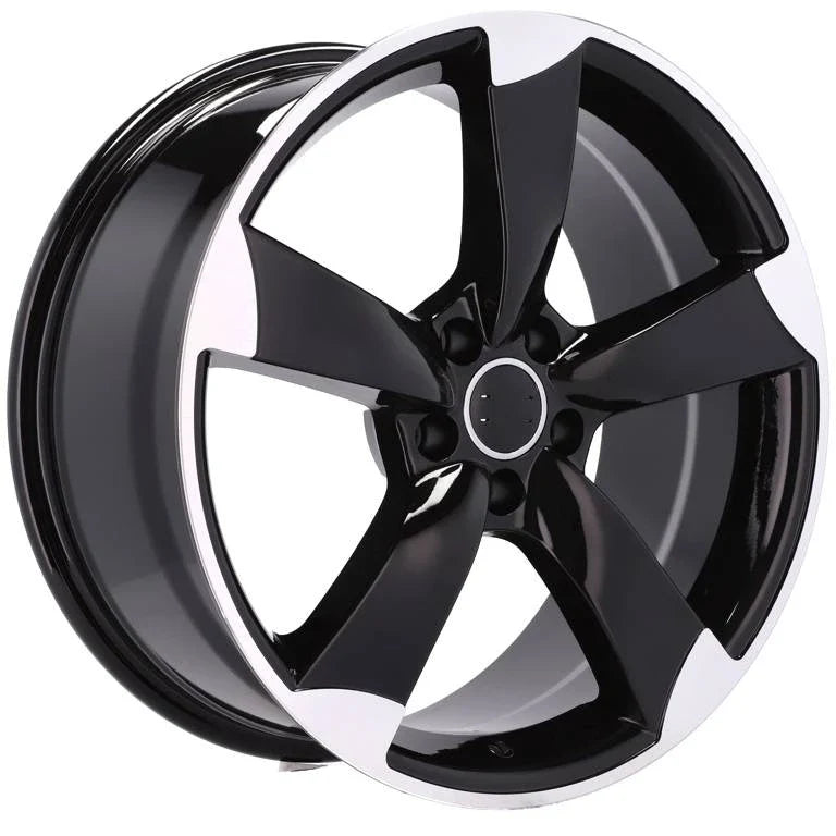 Alu kola pro Audi BK217 7.5x17 5x112 ET45 66.6 Black Polished | Wheelsup.cz