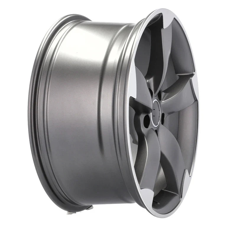 Alu kola pro Audi BK217 8x18 5x112 ET45 66.6 Grey Polished Half Matt | Wheelsup.cz