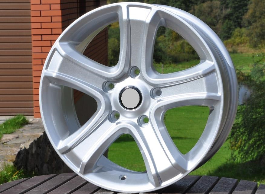 Racing Line BK258 7.5x17 5x130 ET55 stříbrná, Volkswagen