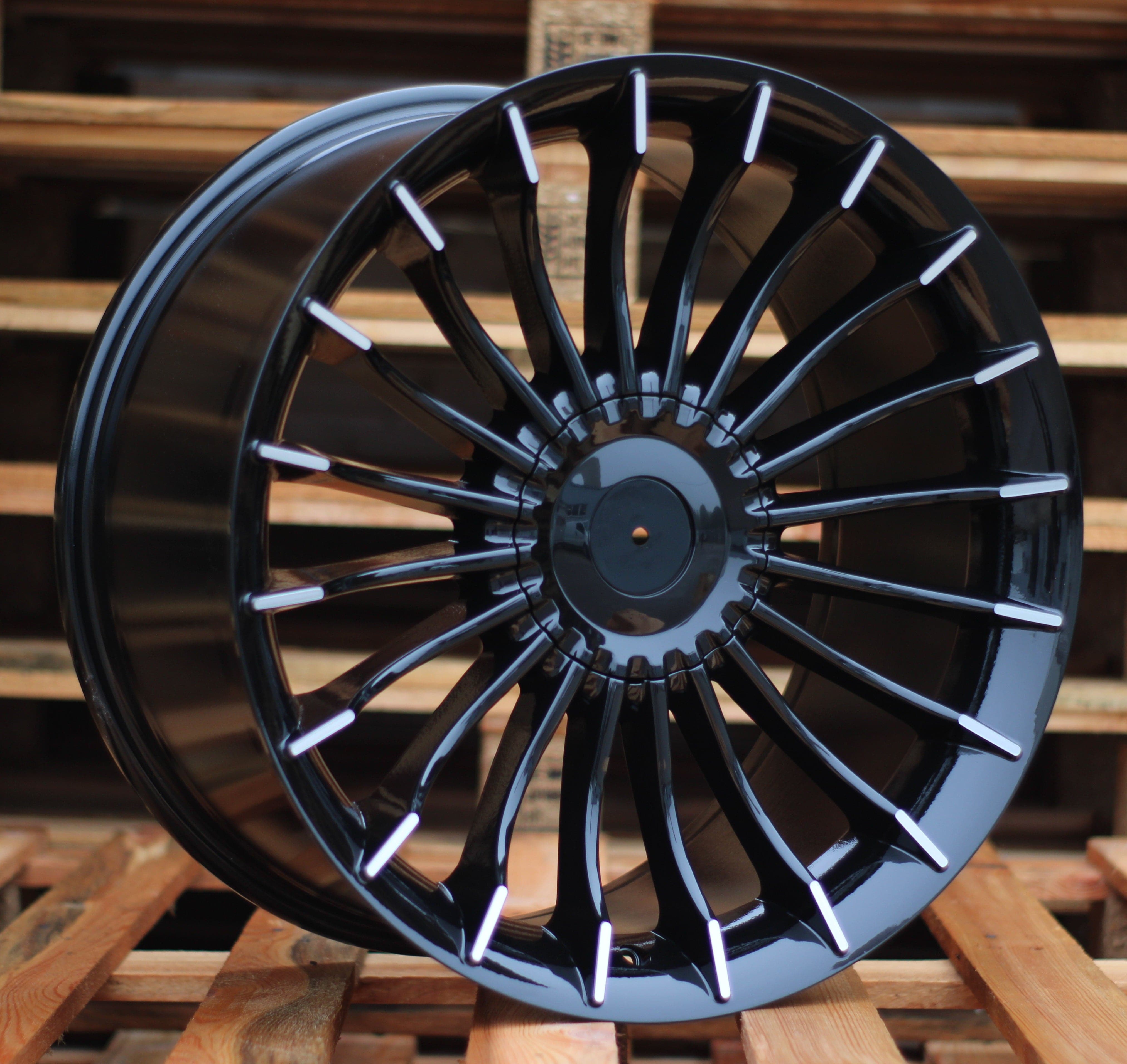 Racing Line BK273 8.5x21 10x112/120 ET25 fekete, BMW