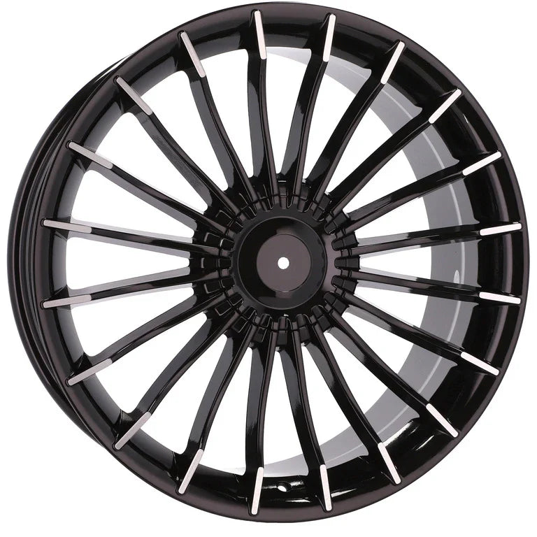 Alu kola pro BMW BK273 10x21 5x112 ET41 72.6 Black Polished