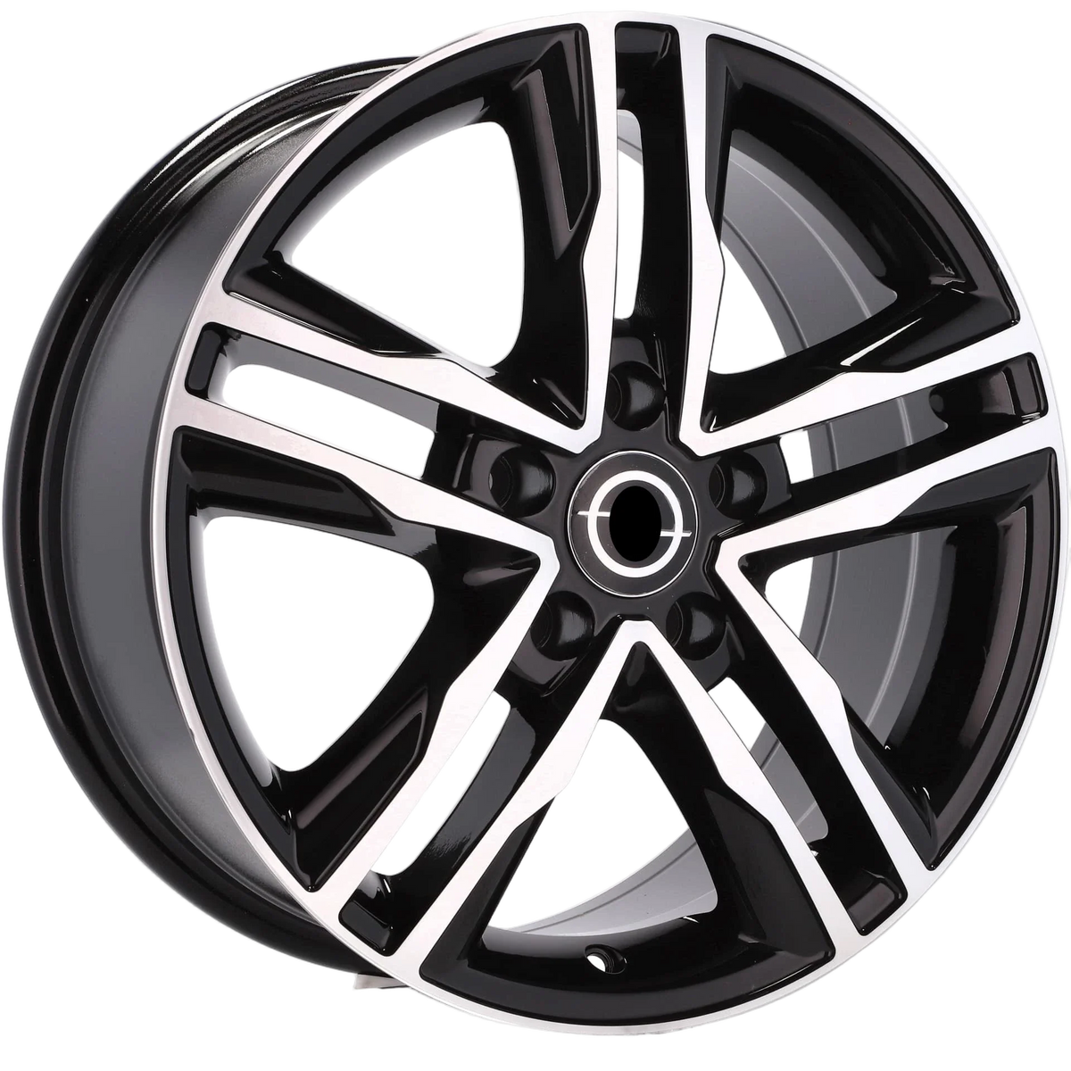 Alu kola pro Volkswagen BK424 7.5x17 5x120 ET50 65.1 Black Polished | Wheelsup.cz