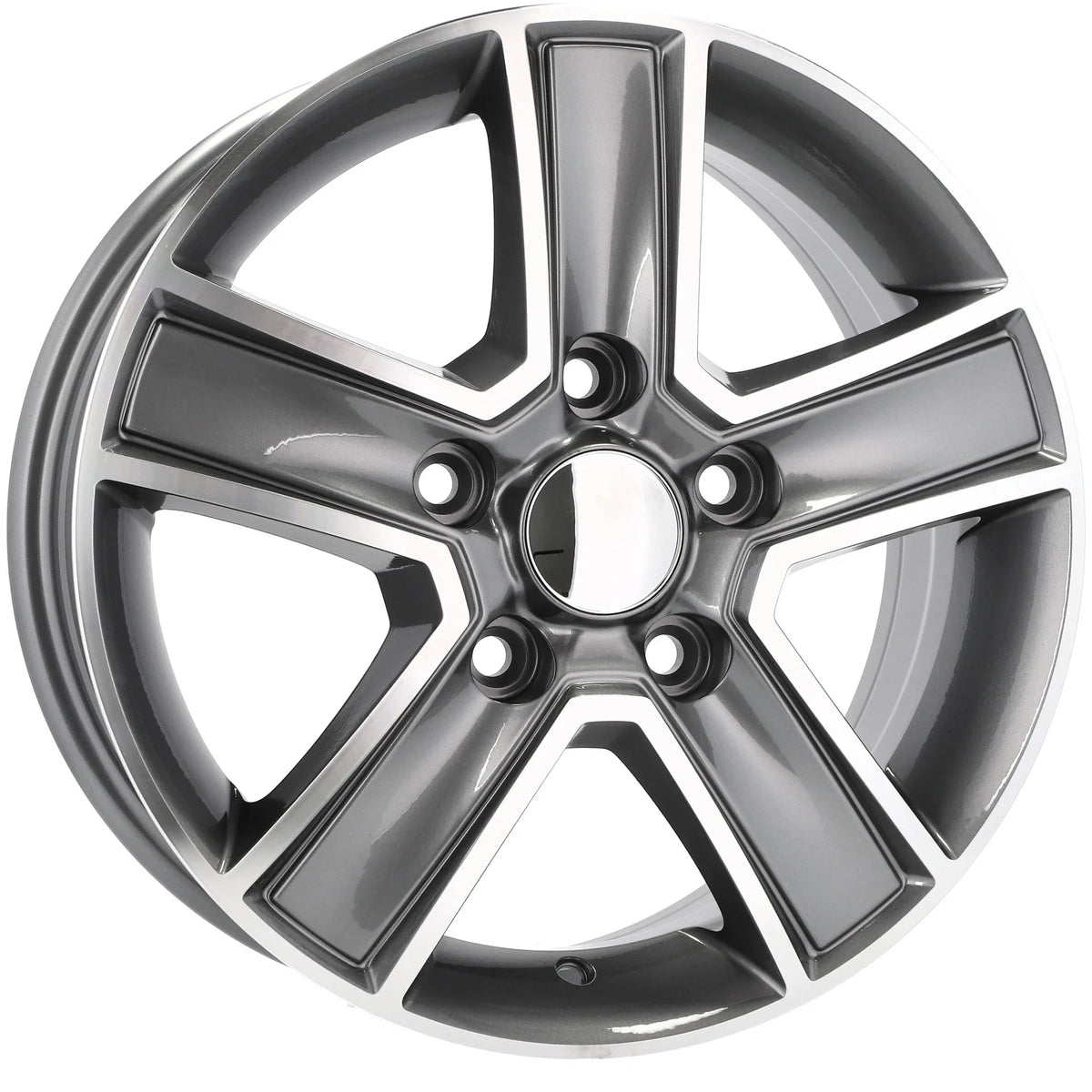 Alu kola pro Mercedes BK473 6.5x15 5x130 ET50 84.1 Grey Polished | Wheelsup.cz