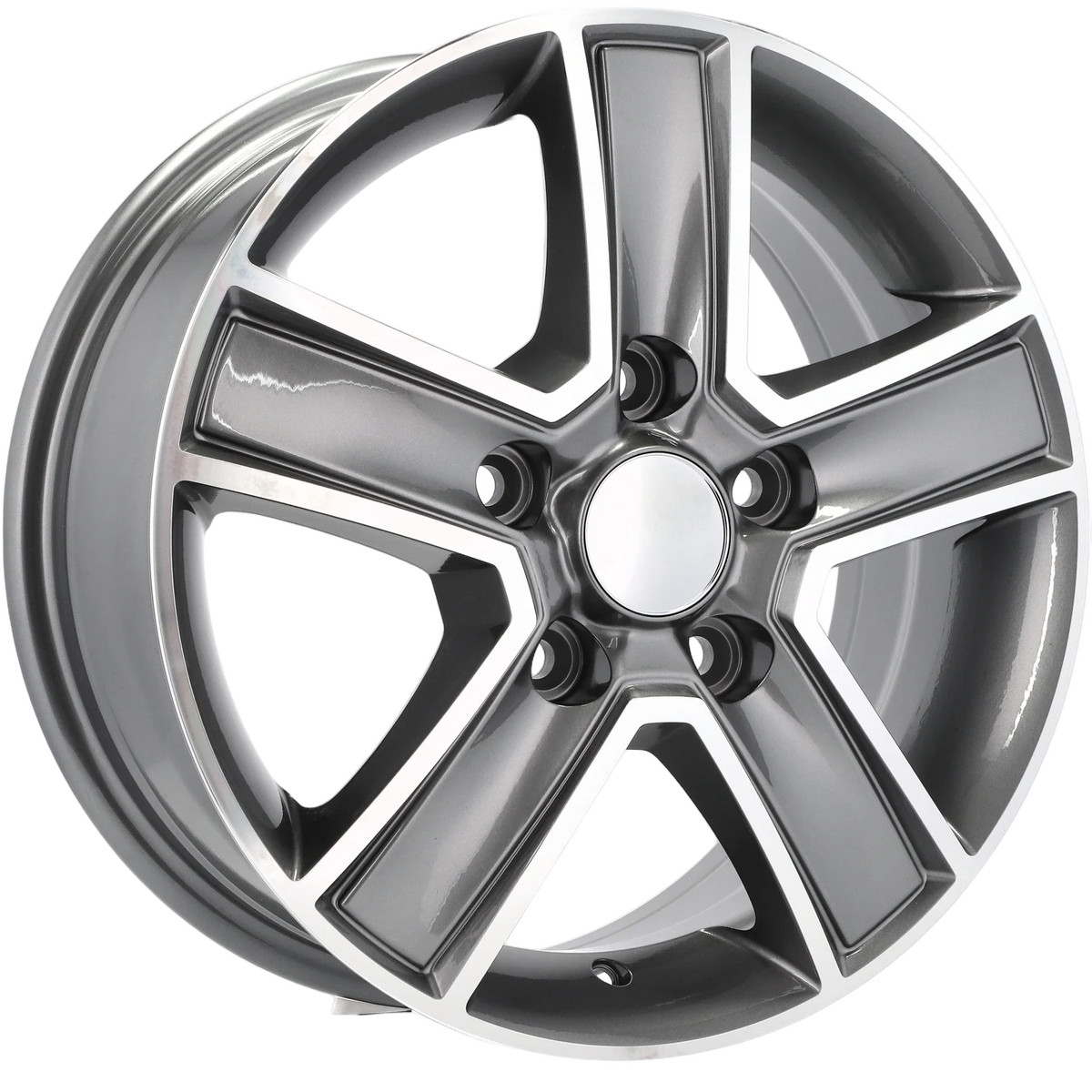 Alu kola pro Mercedes BK473 6.5x15 5x130 ET50 84.1 Grey Polished | Wheelsup.cz