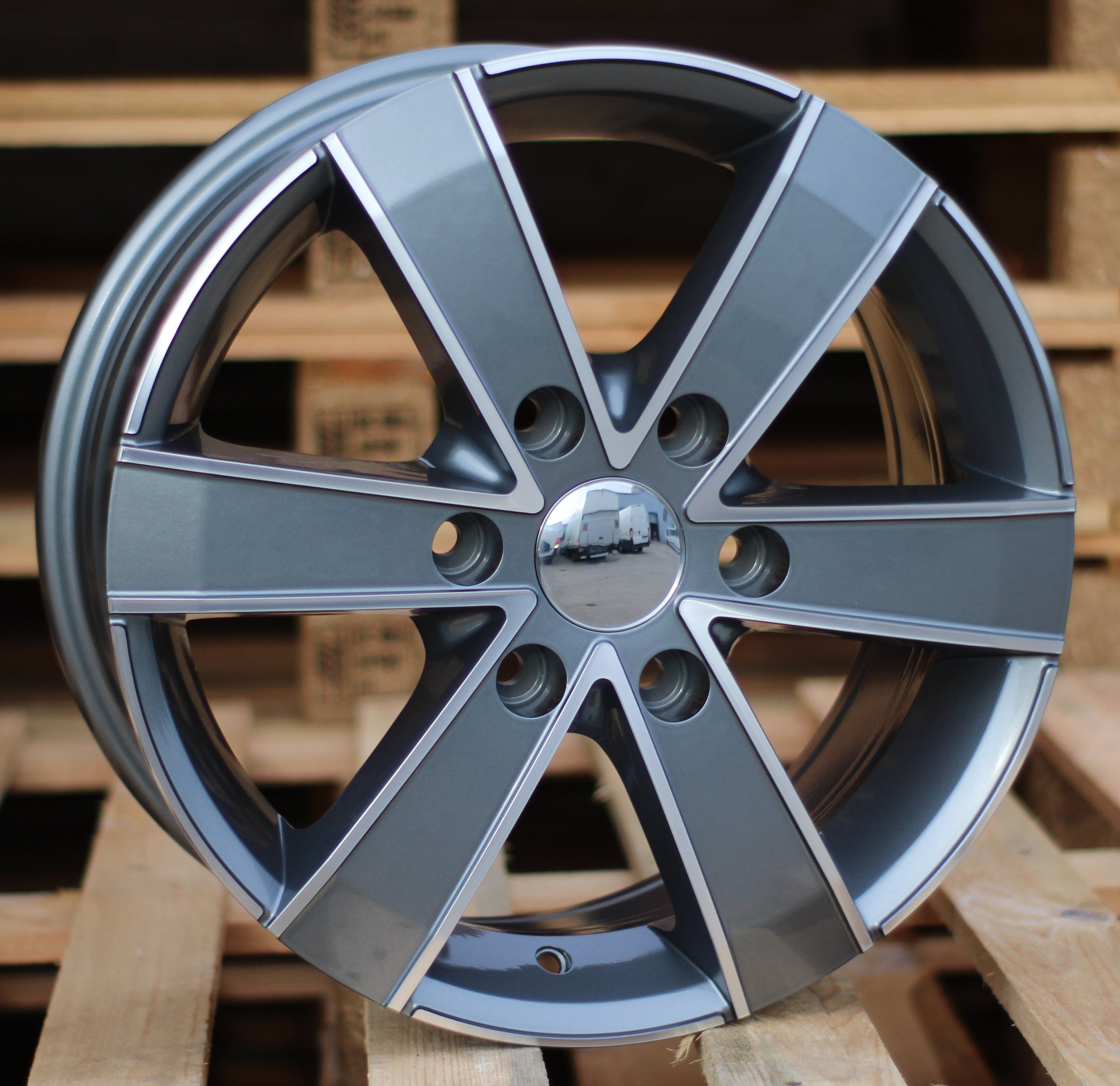 Racing Line BK474 7x16 6x130 ET60 schwarz, Mercedes