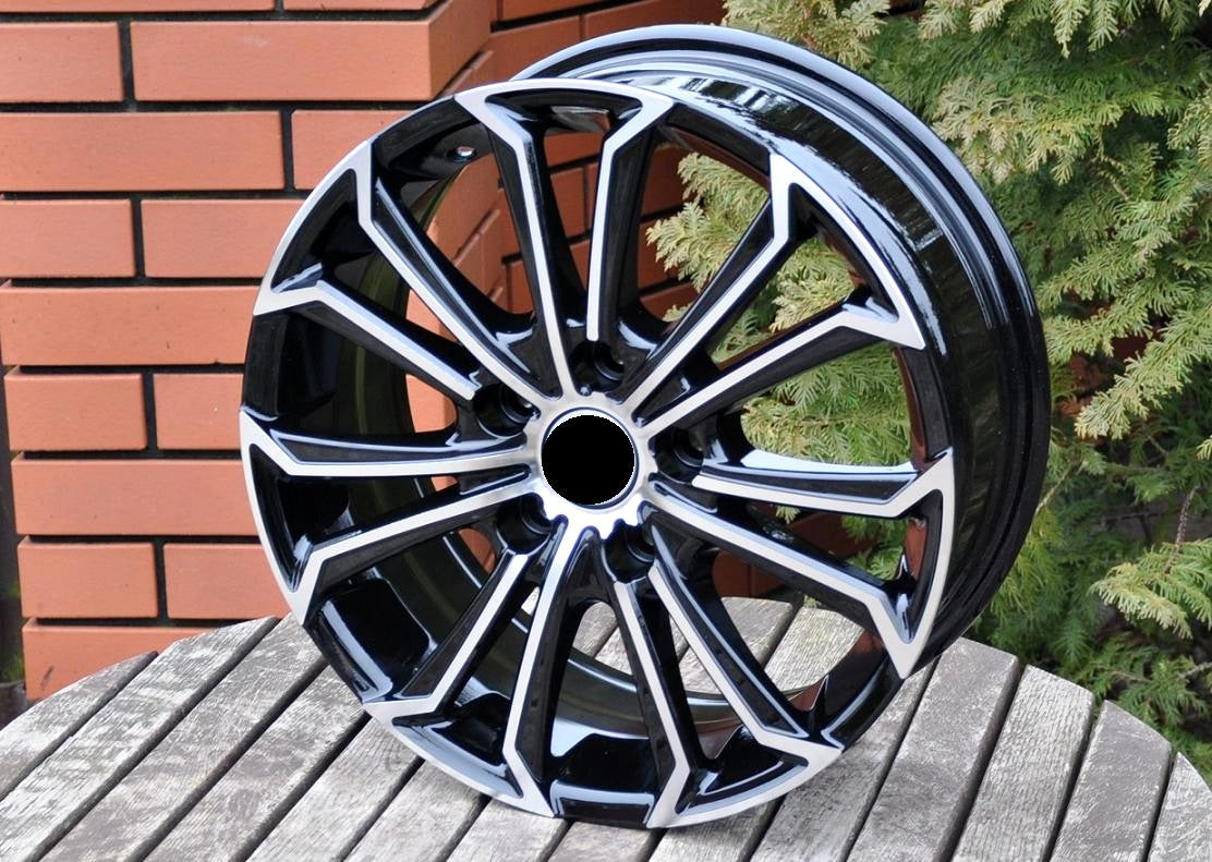 Racing Line BK667 7x17 5x114.3 ET45 schwarz, Toyota