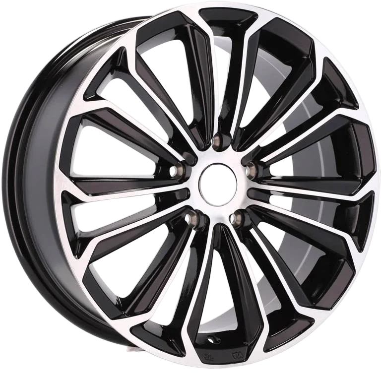 Alu kola pro Toyota BK667 7x17 5x114.3 ET45 60.1 Black Polished | Wheelsup.cz