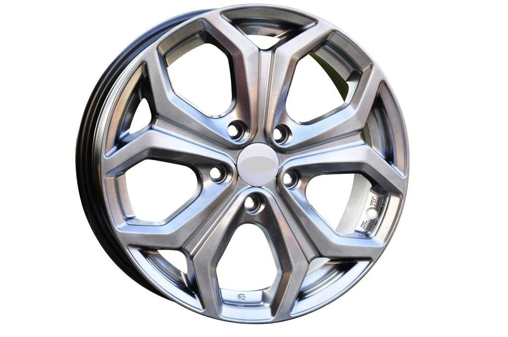 Alu kola pro Ford BK675 7x17 5x108 ET50 63.4 Hyper Black | Wheelsup.cz