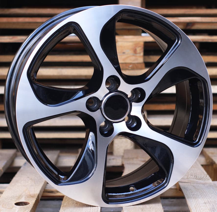 Racing Line BK742 7,5x17 5x112 ET40 schwarz, Audi
