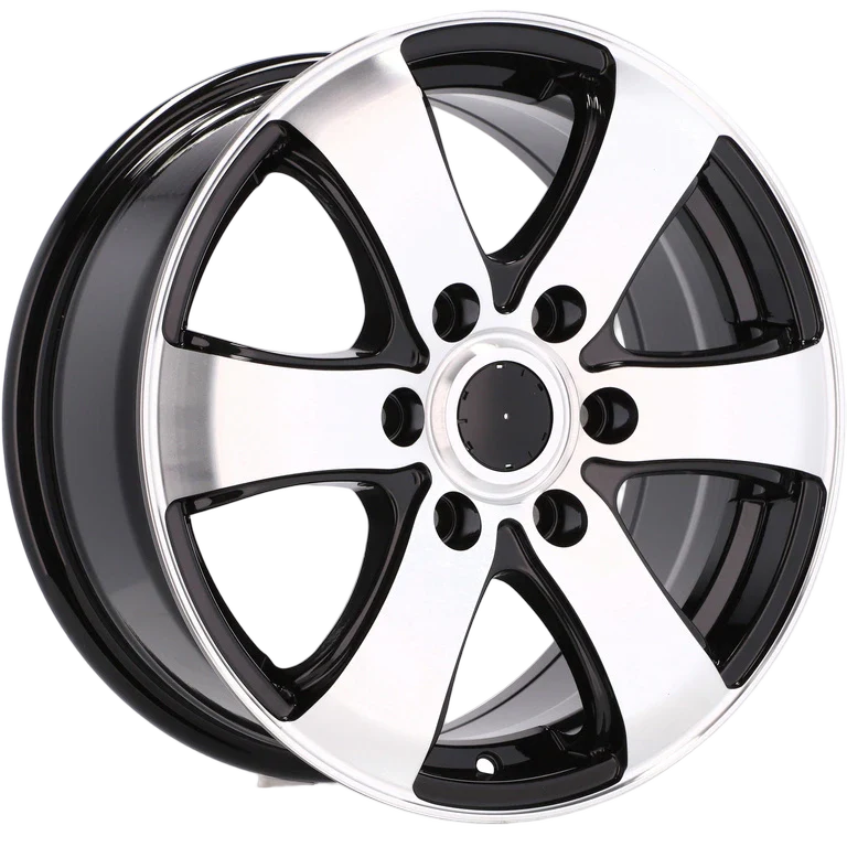 Alu kola pro Opel BK747 7x16 5x118 ET50 71.1 Black Polished | Wheelsup.cz