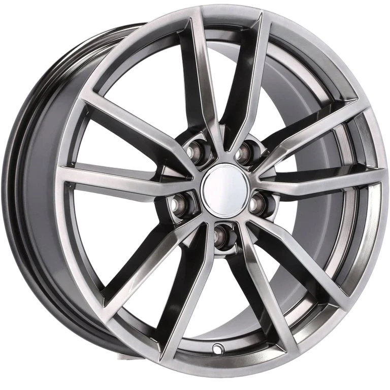Alu kola pro Volkswagen BK864 7.5x17 5x112 ET45 57.1 Hyper Black | Wheelsup.cz