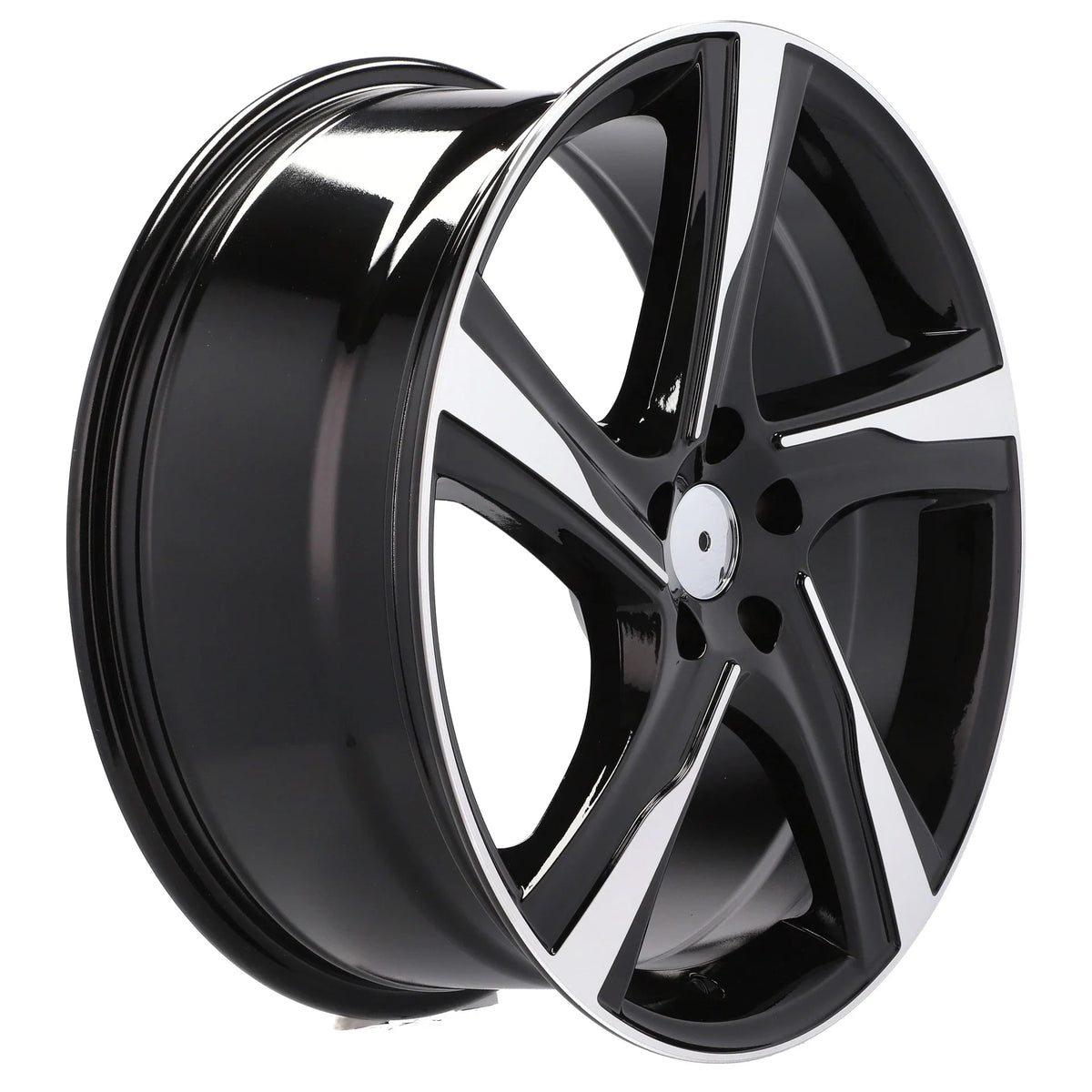 Alu kola pro Volvo BY115 7x16 5x108 ET46 67.1 Black Polished | Wheelsup.cz