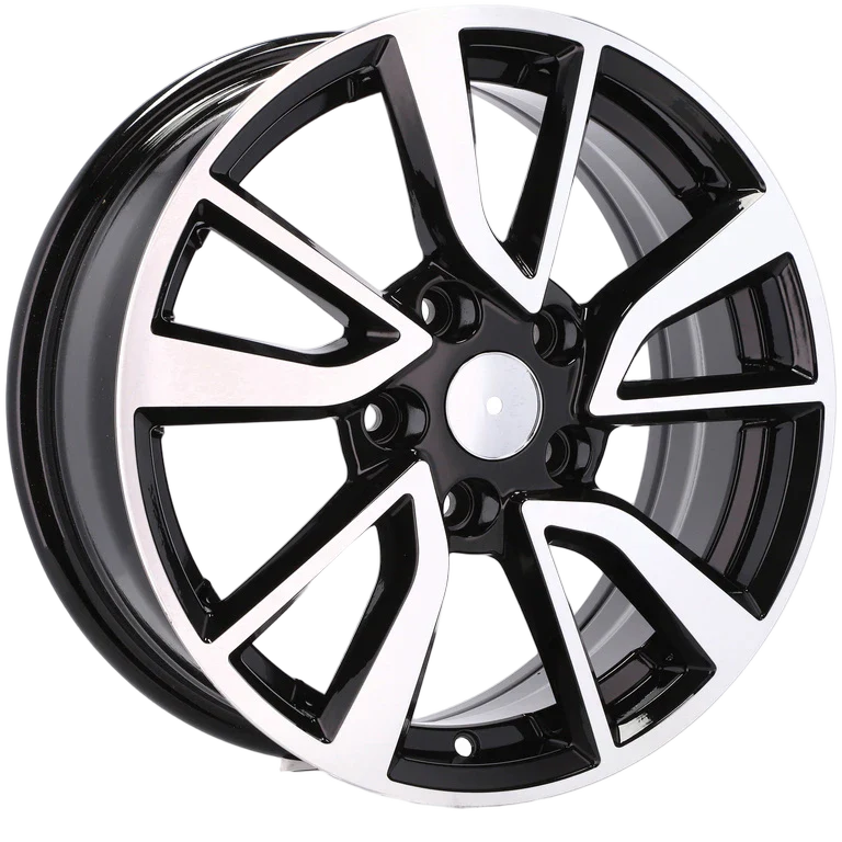 Alu kola pro Nissan BY131 7.5x18 5x114.3 ET40 66.1 Black Polished | Wheelsup.cz