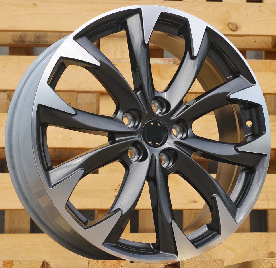 Racing Line BY177 7x19 5x114.3 ET50 schwarz, Marza